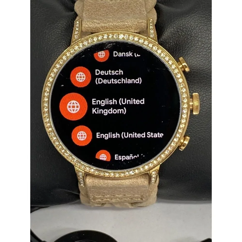 Fossil Gen 4 Authentic Genuine Digital Dial Smart Wrist Watch FTW6011 LT750